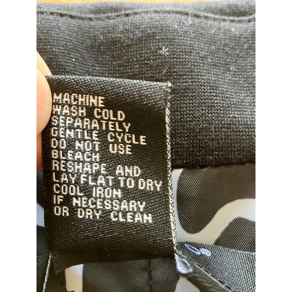 Sandro Sportswear‎ Cropped Lined Button Front Swing Jacket Women's Black Size 1X - Picture 5 of 5